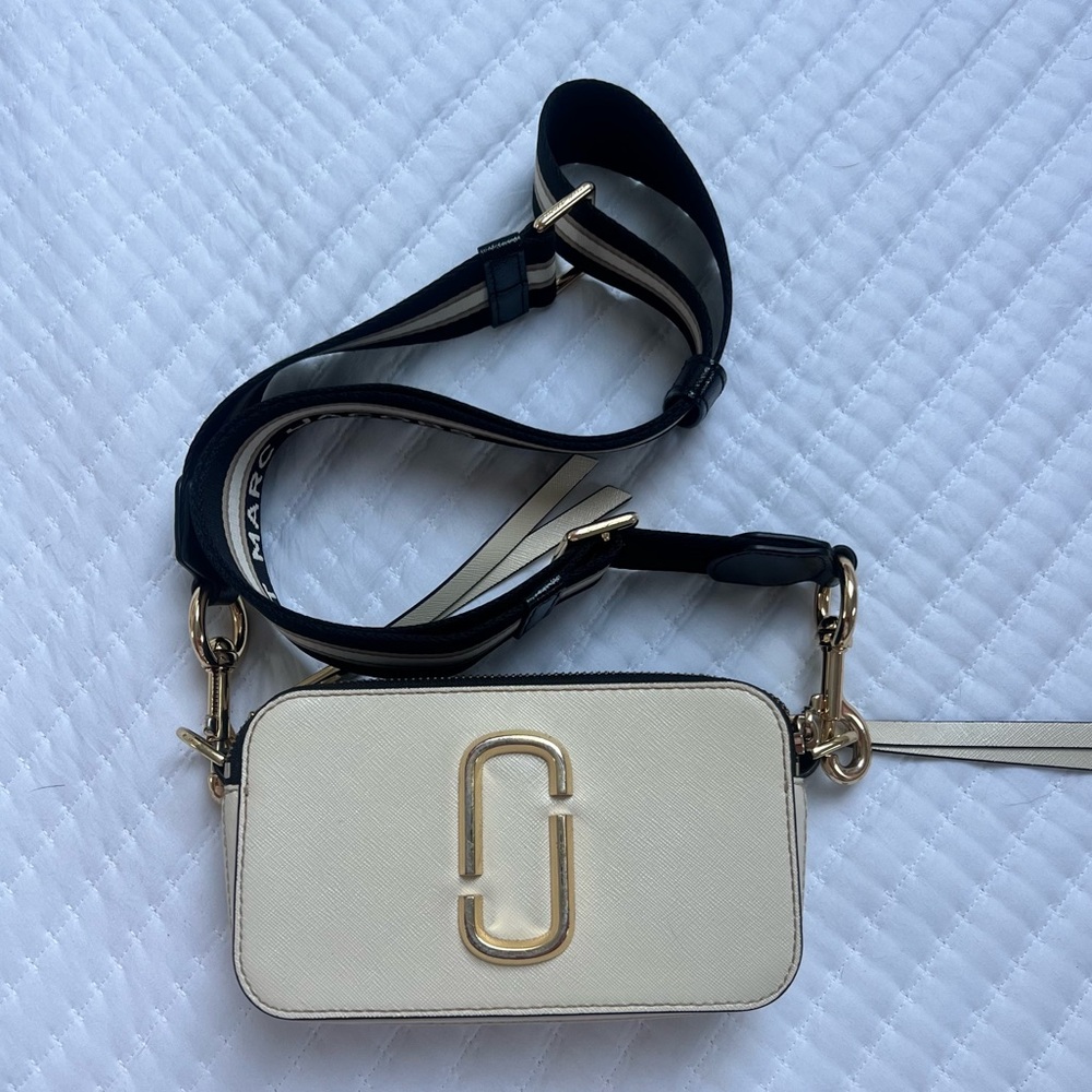 Marc Jacobs The Snapshot Bag Cloud/Gold